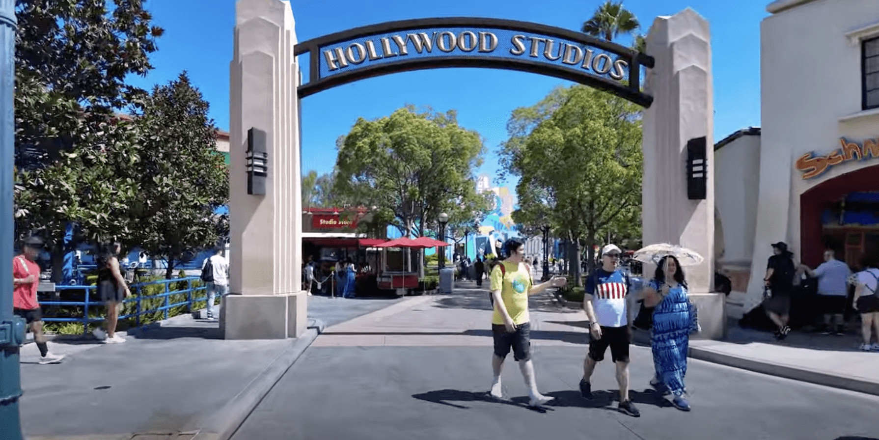 Hollywood Studios in Disneyland California Adventure during Halloween Time